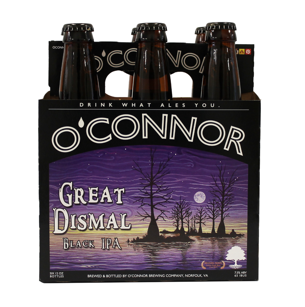 O'Connor Brewing Company Great Dismal Black IPA